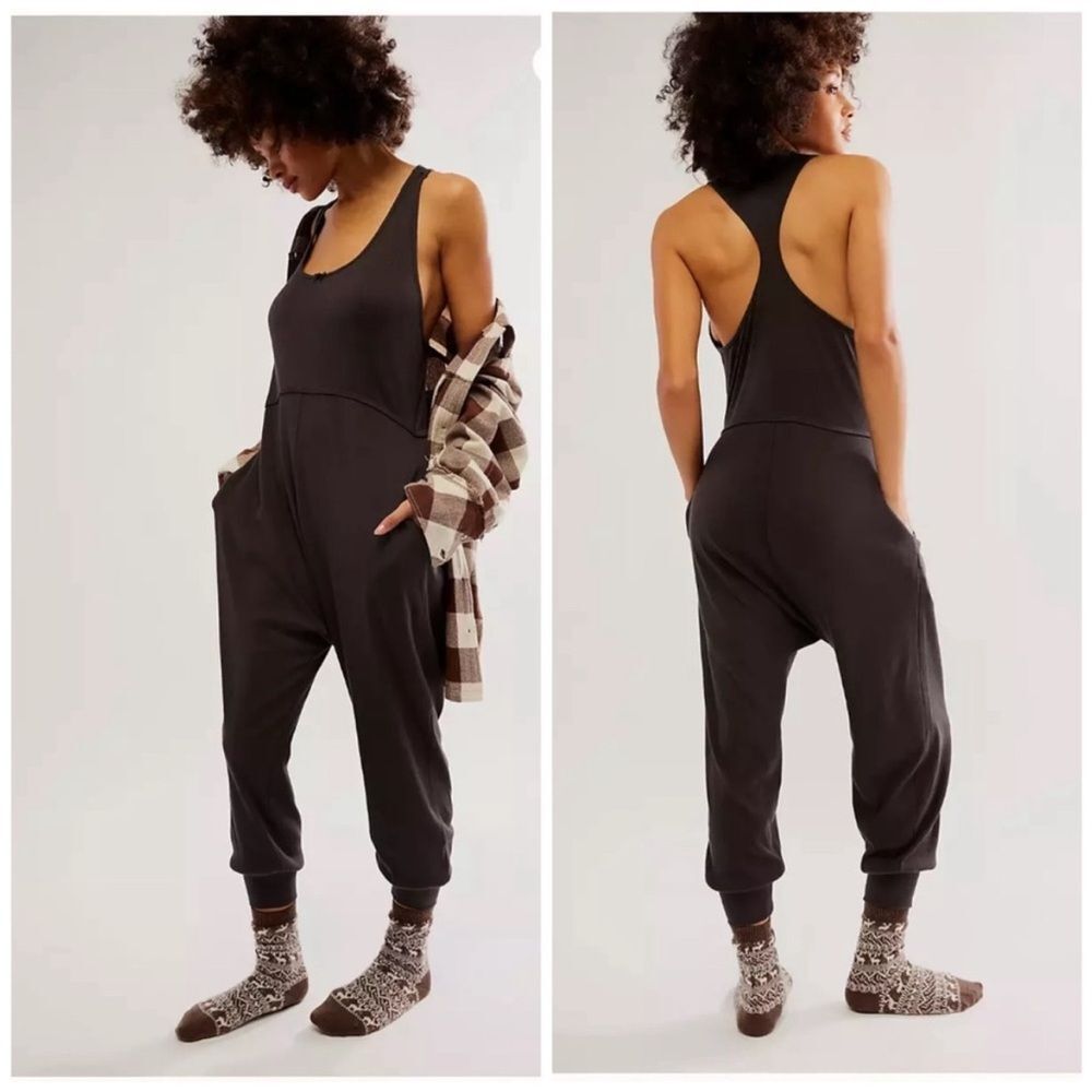 Free People Downtime Nightie In Brown